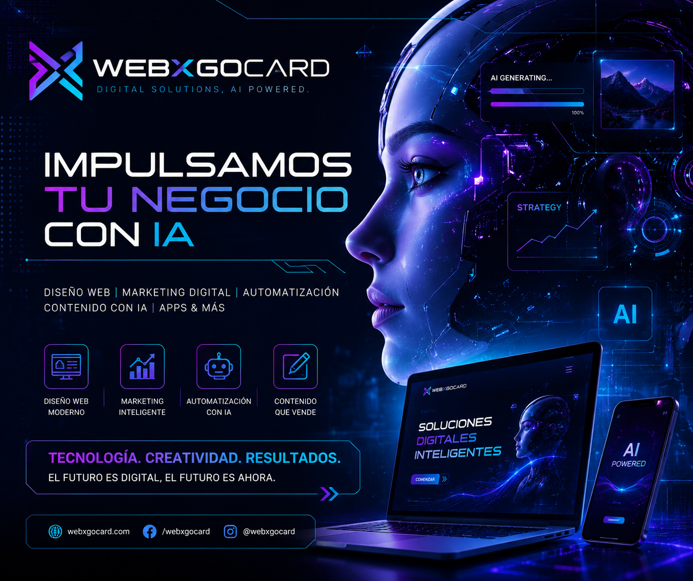 WebxgoCard AI Banner